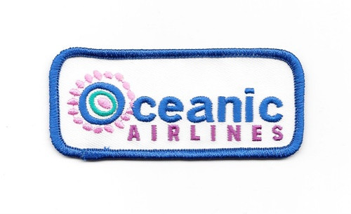 Lost TV Series Oceanic Airlines Uniform Chest Logo Embroidered Patch NEW UNUSED