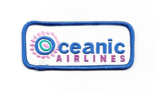 Lost TV Series Oceanic Airlines Uniform Chest Logo Embroidered Patch NEW UNUSED picture