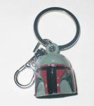 Star Wars Boba Fett Mask / Helmet 3-D Metal Keychain NEW UNUSED