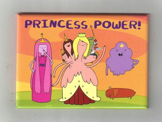 Adventure Time Princess Power! Character Group Refrigerator Magnet, NEW UNUSED