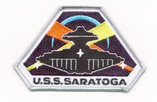 Space Above And Beyond TV Series USS Saratoga Embroidered Patch NEW UNUSED