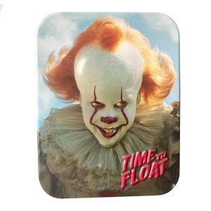 It! The Movie PennyWise Red Balloon Shaped Candy Embossed Metal Tin NEW SEALED picture