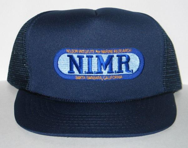 Voyage to the Bottom of the Sea NIMR Patch on a Blue Baseball Cap Hat NEW picture