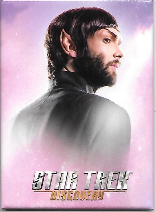 Star Trek Discovery TV Young Spock with Beard Refrigerator Magnet NEW UNUSED picture