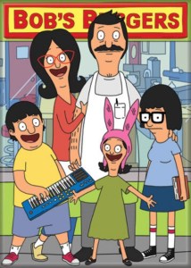 Bob’s Burgers Animated TV Series Family Group Refrigerator Magnet NEW UNUSED