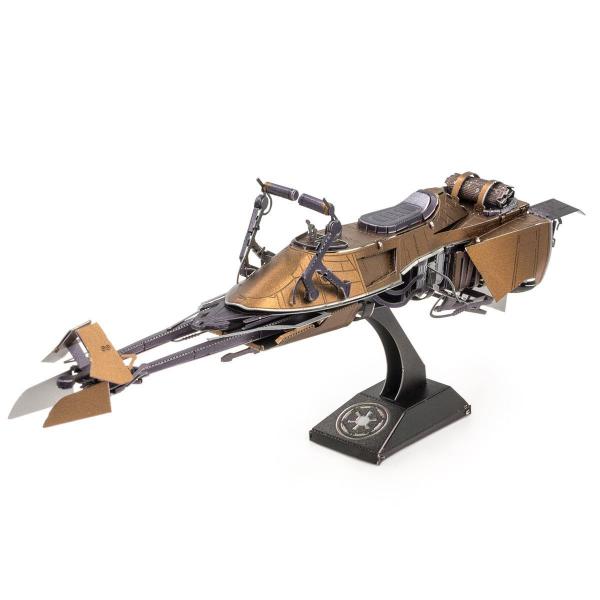 Star Wars Imperial Speeder Bike Metal Earth 3D Laser Cut Steel Model Kit SEALED picture