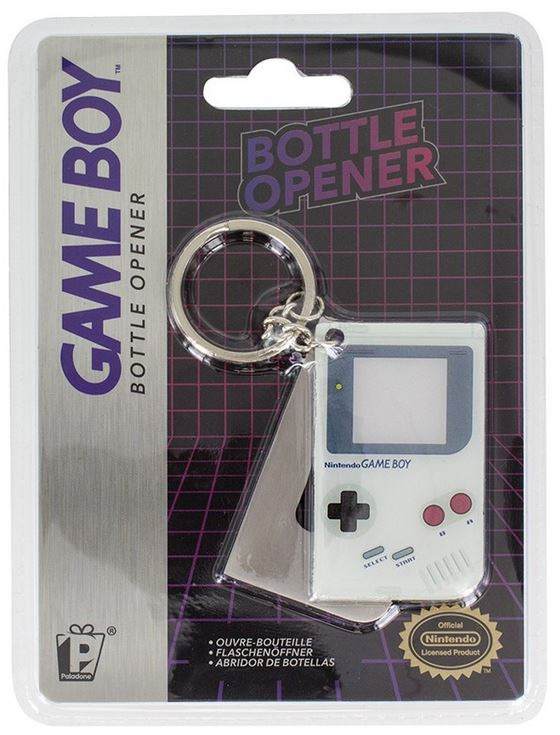 Nintendo Game Boy Key Ring Portable Bottle Opener NEW SEALED