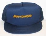 Army of Darkness Movie Name Logo Patch on a Black Baseball Cap Hat NEW