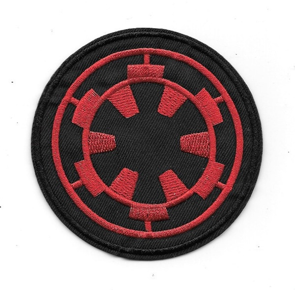 Star Wars Imperial Special Forces Red Cog Logo Embroidered Patch NEW UNUSED picture