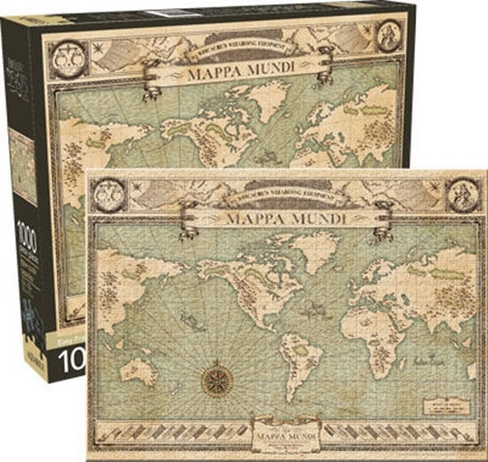 Fantastic Beasts and Where To Find Them Medieval Map 1000 Pc Jigsaw Puzzle NEW