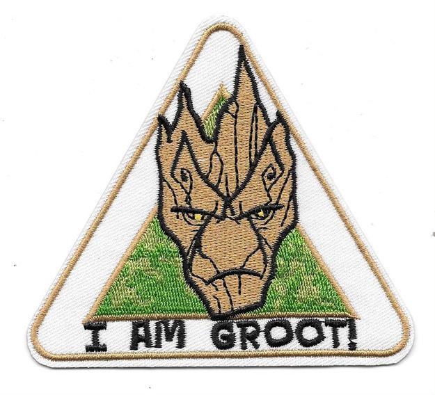 Guardians of the Galaxy I Am Groot! Face Image Embroidered Patch NEW UNUSED picture