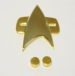 Star Trek: Voyager Lieutenant Communicator and Rank Pips Cloisonne Pin Set NEW