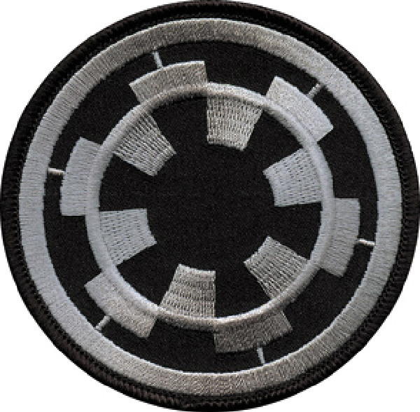 Star Wars Imperial Empire Cog Logo Embroidered Jacket Patch NEW UNUSED