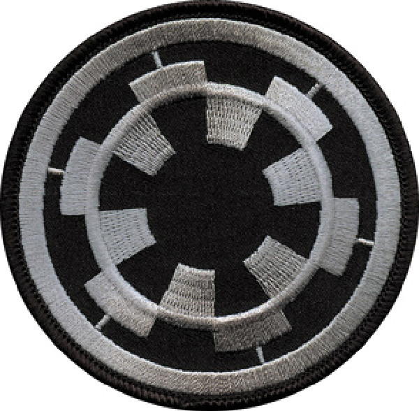 Star Wars Imperial Empire Cog Logo Embroidered Jacket Patch NEW UNUSED picture