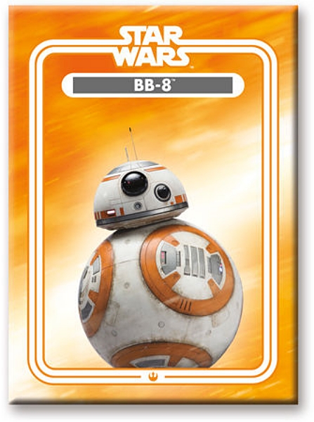Star Wars BB-8 Droid Photo Image Refrigerator Magnet NEW UNUSED