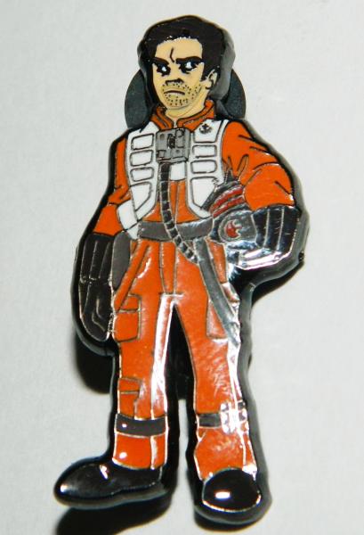 Star Wars Celebration Chicago 2019 Poe Dameron Figure Exclusive Metal Enamel Pin