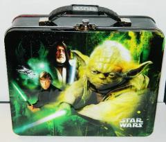 Star Wars Heroes & Villains Carry All Tin Tote Lunchboxes Series 2 NEW UNUSED picture