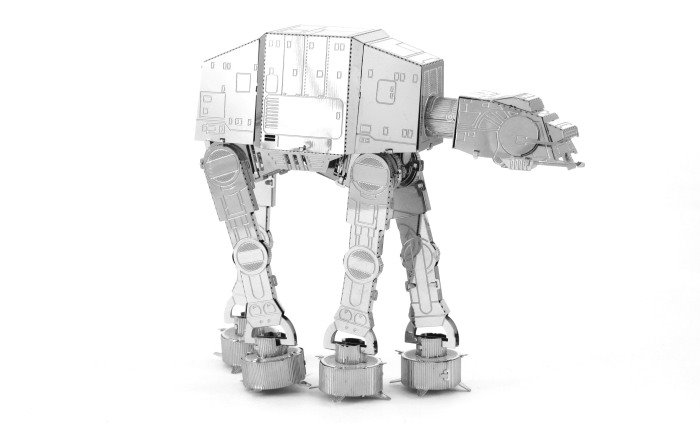 Star Wars At-AT Metal Earth 3-D Laser Cut Steel Model Kit #MMS252, NEW SEALED picture