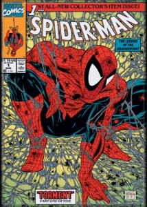 Marvel Spider-Man #1 McFarlane Comic Book Cover Refrigerator Magnet NEW UNUSED
