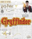 Harry Potter House of Gryffindor Name Logo Embroidered Patch NEW UNUSED ATB