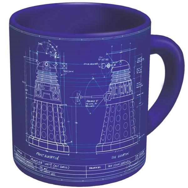 Doctor Who Genesis Of The Daleks 16 oz. Ceramic Coffee Mug, NEW UNUSED picture