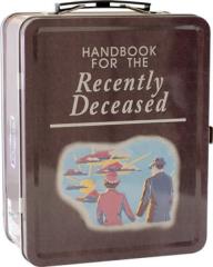 Beetlejuice Movie Handbook For The Recently Deceased Carry All Tin Tote Lunchbox picture