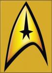 Star Trek: The Original Series Command Insignia Magnet, NEW UNUSED