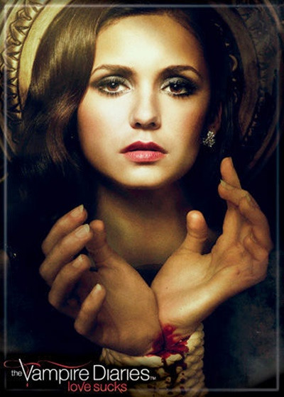 The Vampire Diaries TV Series Elena Hands Tied Photo Refrigerator Magnet NEW