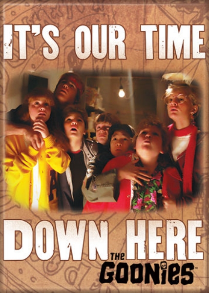 The Goonies Movie It's Our Time Down Here Photo Image Refrigerator Magnet UNUSED
