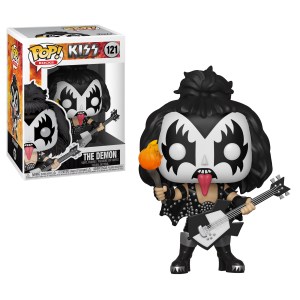 KISS Rock Band The Demon Music POP! Vinyl Figure Toy #121 FUNKO NEW MIB picture