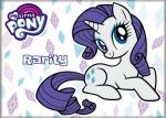 My Little Pony TV Series Rarity Sitting Image Refrigerator Magnet NEW UNUSED