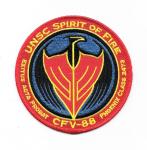 HALO Game UNSC Spirit of Fire CFV-88 Logo 4" Wide Embroidered Patch NEW UNUSED