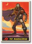 Star Wars The Mandalorian Figure Trading Card Image Refrigerator Magnet UNUSED