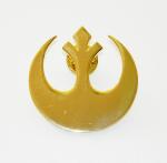 Classic Star Wars Rebel Alliance Gold Logo Metal Enamel Pin Large Version 1994