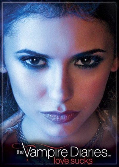 The Vampire Diaries TV Series Elena Face Blue Photo Refrigerator Magnet NEW