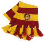 Harry Potter Hogwarts School Colors & Logo Crest Scarf, NEW UNWORN