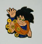 Dragon Ball Z Japanese Anime' Goku Dropping Dragon Balls Metal Enamel Pin NEW