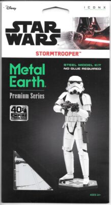 Star Wars StormTrooper Figure Metal Earth Laser Cut Premium Series Model Kit NEW