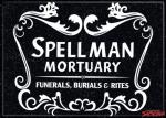 The Chilling Adventures of Sabrina Spellman Mortuary Logo Refrigerator Magnet