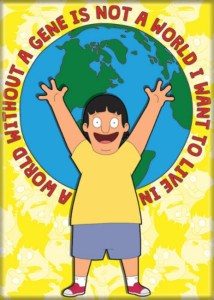 Bob’s Burgers Animated TV Series A World Without Gene Refrigerator Magnet UNUSED picture