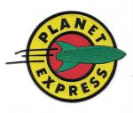 Futurama Animated TV Series Planet Express Logo Embroidered Patch NEW UNUSED