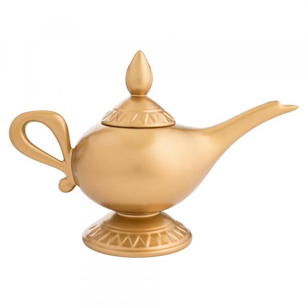 Walt Disney's Aladdin Movie Lamp 44 oz Sculpted Ceramic Teapot UNUSED BOXED picture