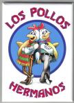 Breaking Bad TV Series Los Pollos Hermanos Logo Refrigerator Magnet NEW UNUSED