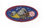 Lost In Space Original TV Series Jupiter 2 Logo Embroidered Patch, NEW UNUSED