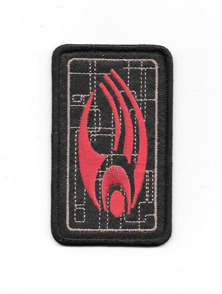 Star Trek: Next Generation Borg Collective Logo Embroidered Patch, NEW UNUSED picture