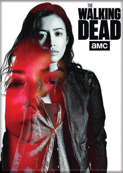 The Walking Dead TV Series Standing Rosita Figure Photo Refrigerator Magnet NEW