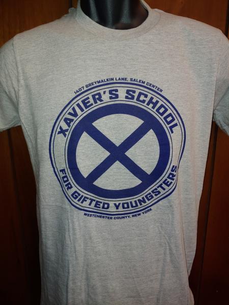 X-men Xavier's School for the Gifted t-shirt picture