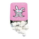 It's Happy Bunny Breath Mints, since you suck all the time, in Metal Tin SEALED