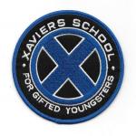 Marvel Comics X-Men Movie Xaviers School Logo 3.5" Embroidered Patch, NEW UNUSED