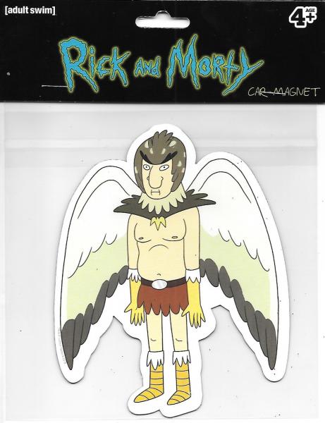 Rick and Morty Animated TV Series Birdman Figure Image Car Magnet NEW UNUSED